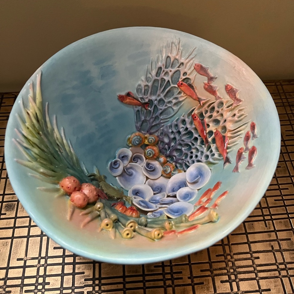 Ceramic Bowl sculpture